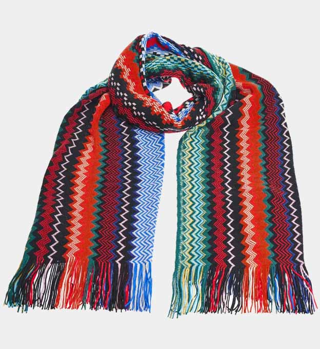 Missoni Scarf Womens Multicolor
