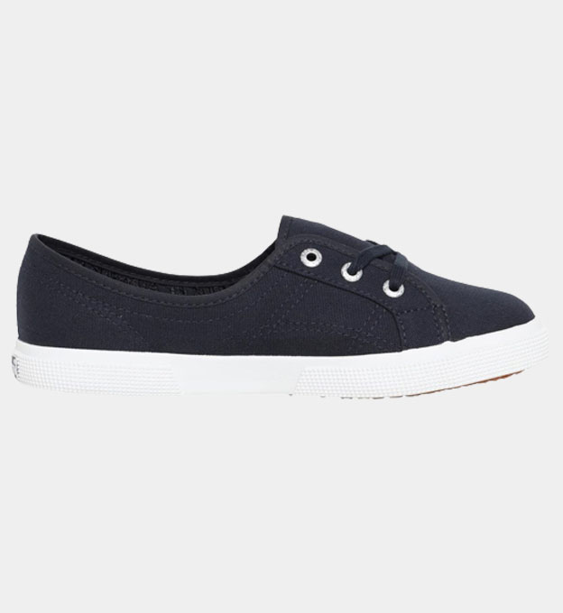 Superga Canvas Pumps Womens Navy White