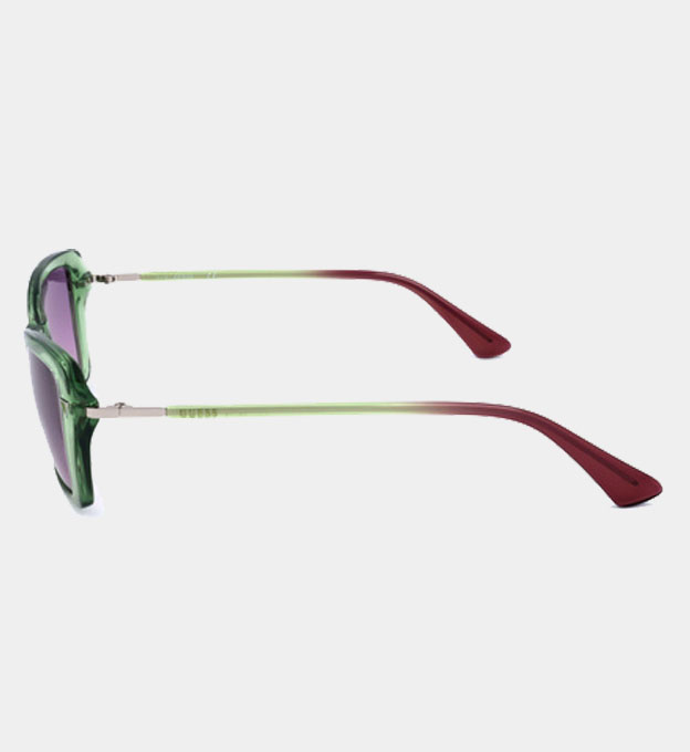 Guess Sunglasses Womens Shiny Light Green