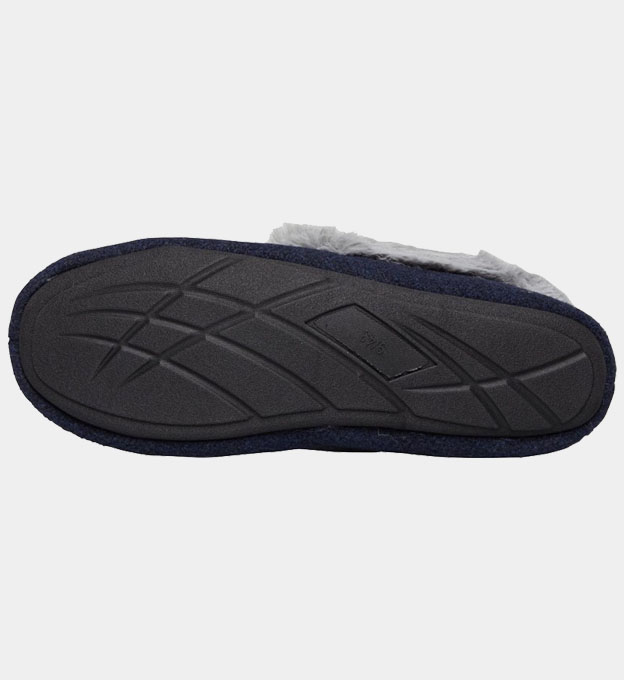 Original Penguin Slippers Mens Navy Grey