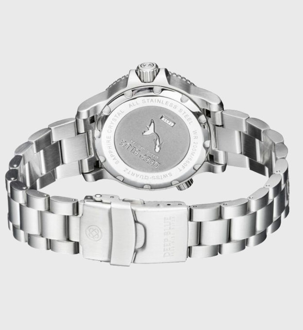 Deep Blue Watch Womens Purple Silver 