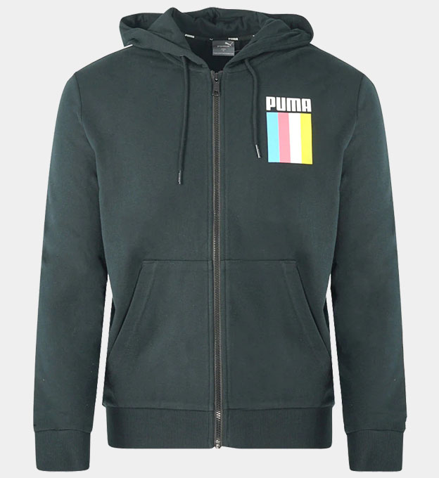 Puma Hoody Mens Black