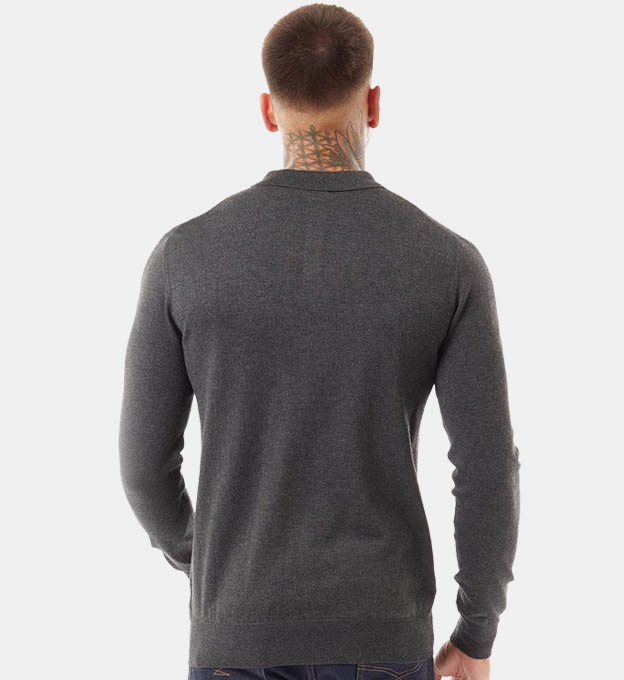 Feraud Polo Shirt Mens Charcoal