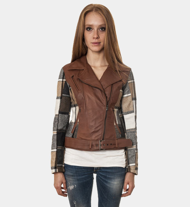 Mangotti Jacket Womens Marrone
