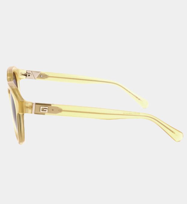 Guess Sunglasses Mens Shiny Yellow