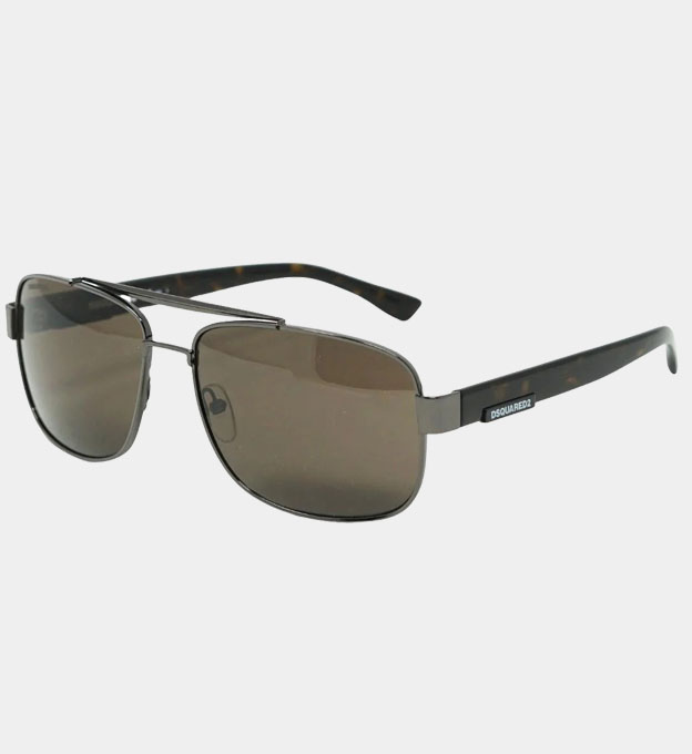 Dsquared2 Sunglasses Mens Dark Ruthenium