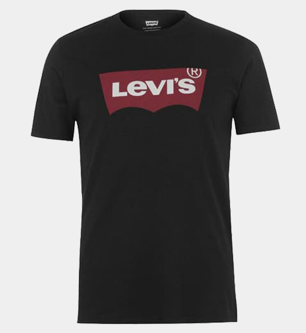 Levis Batwing Logo T-shirt Mens Black