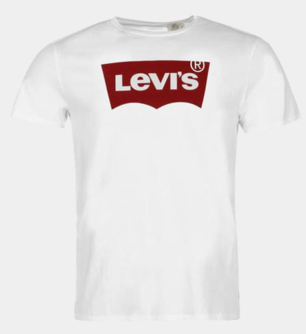 Levis Batwing Logo T-shirt Mens White