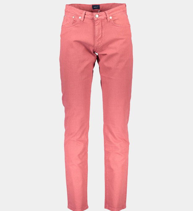 GANT Pants Mens Red