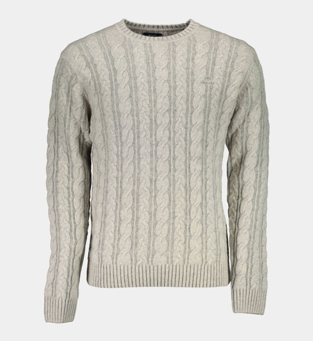 GANT Sweater Mens Grey