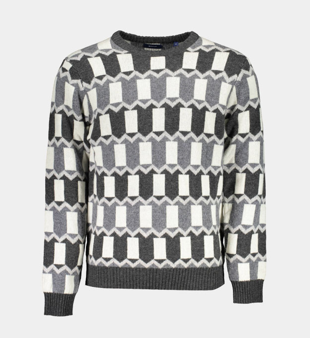 GANT Sweater Mens Grey