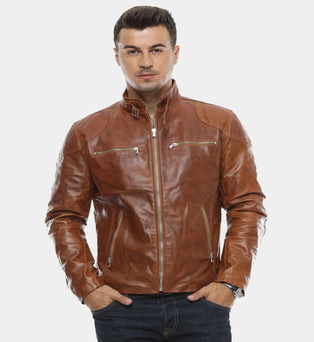 Mangotti Jacket Mens Brown