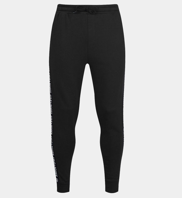 Lyle & Scot Jogger Mens Black