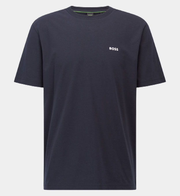 Hugo Boss T-shirt Mens Dark Blue