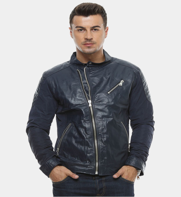 Mangotti Jacket Mens Blue