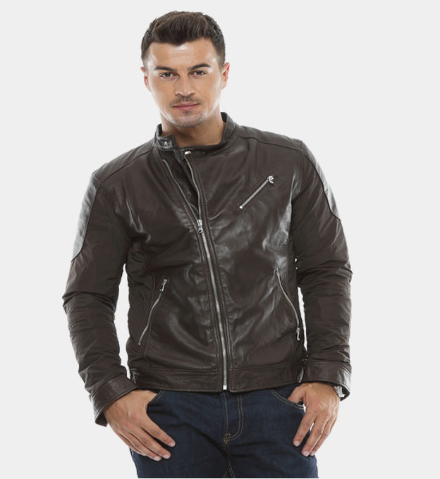 Mangotti Jacket Mens Dark Brown