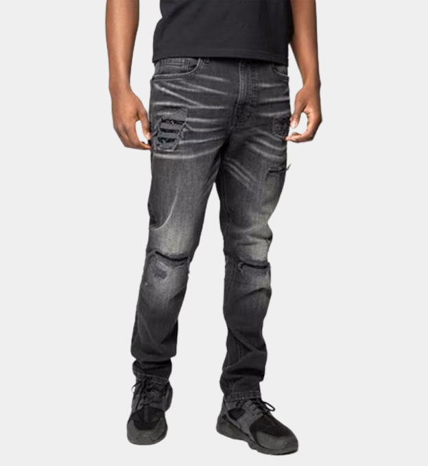Firetrap Jeans Mens Dark Black