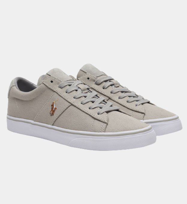 Ralph Lauren Sneakers Mens Soft Grey
