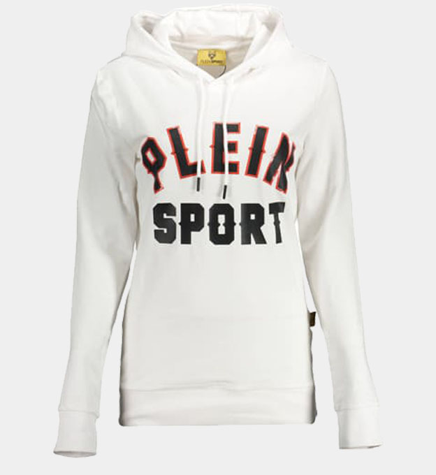 Plein Sport Hoody Womens Off White