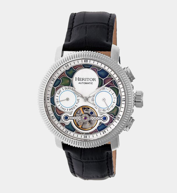 Heritor Watch Mens White