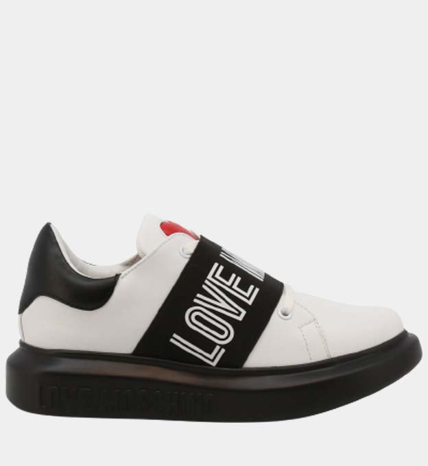 Love Moschino Sneakers Womens Black White
