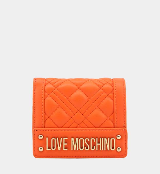 Love Moschino Wallet Womens Orange