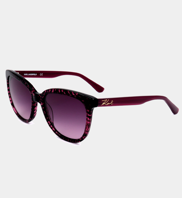 Karl Lagerfeld Sunglasses Womens Purple
