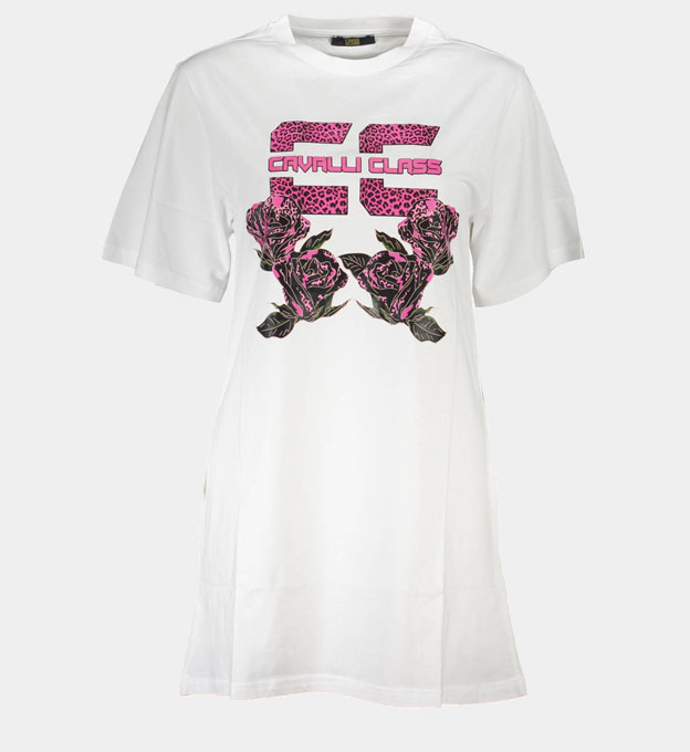 Cavalli Class Dress Womens White