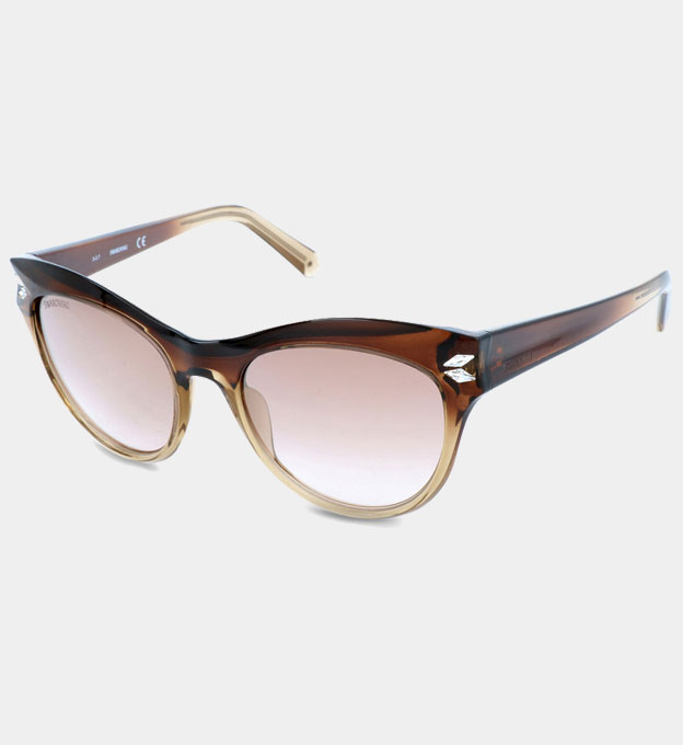 Swarovski Sunglasses Womens Brown