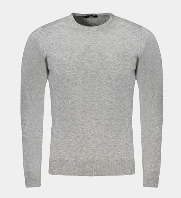 Cavalli Class Sweater Mens Grey