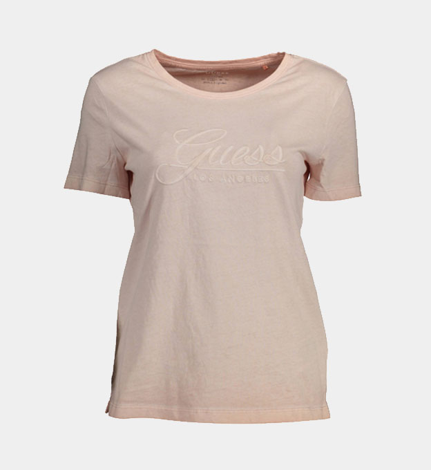 Guess Jeans T-shirt Womens Mid Red