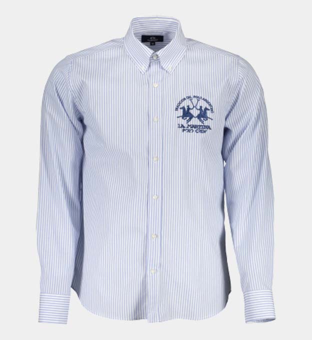 LA Martina Shirt Mens Light blue