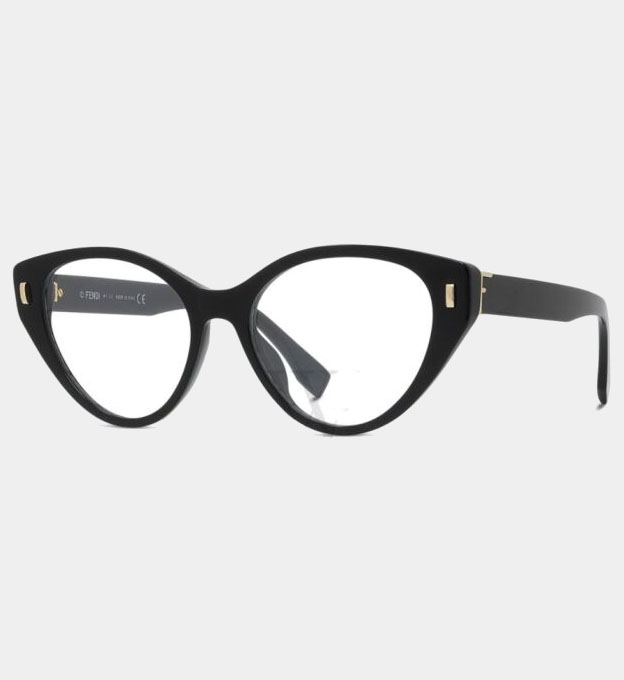 Fendi Optical Frames Womens Dark Black