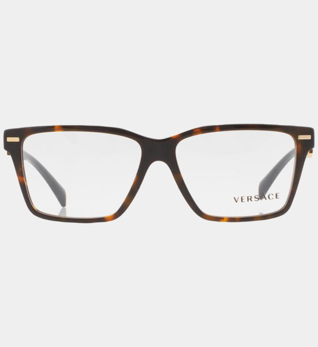 Versace Optical Frames Womens Dark Havana