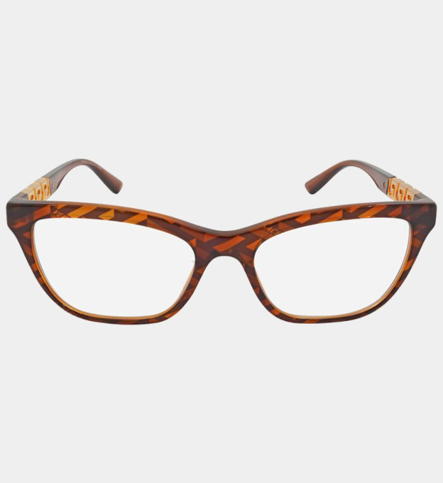 Versace Optical Frames Womens Havana