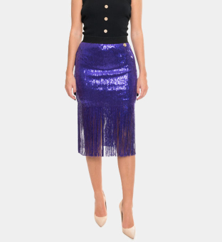 Mangano Skirt Womens Purple