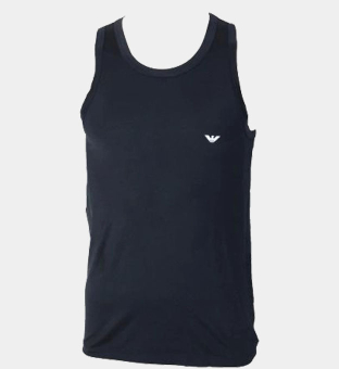 Emporio Armani Tank Tops Mens Navy Blue