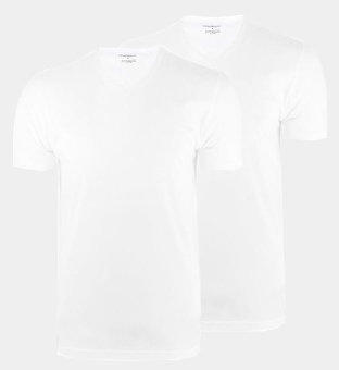 Emporio Armani 2 Pack T-shirts Mens White