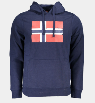 Norway 1963 Hoody Mens Navy Blue