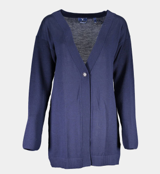 GANT Cardigan Womens Blue