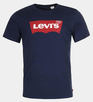 Levis Batwing Logo T-shirt Mens Navy