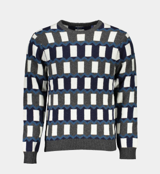 GANT Sweater Mens Blue