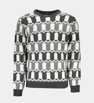 GANT Sweater Mens Grey