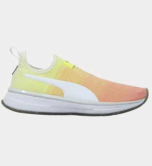 Puma Trainers Womens Yellow White