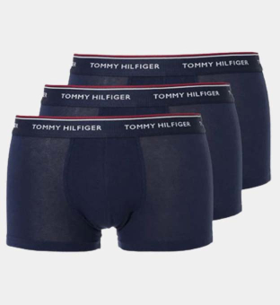 Tommy Hilfiger 3 Pack Boxers Mens Peatcoat