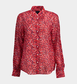 GANT Shirt Womens Red