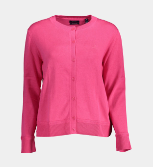GANT Cardigan Womens Pink