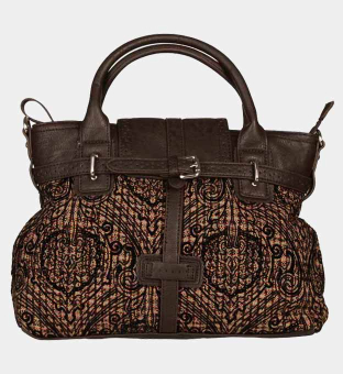 Sisley Handbag Womens Dark Brown