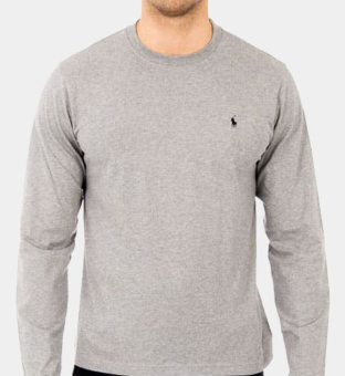 Ralph Lauren Long Sleeve T-shirt Mens Grey