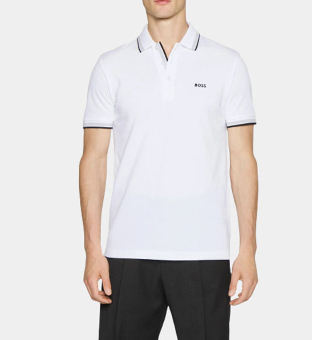 Hugo Boss Polo Shirt Mens White